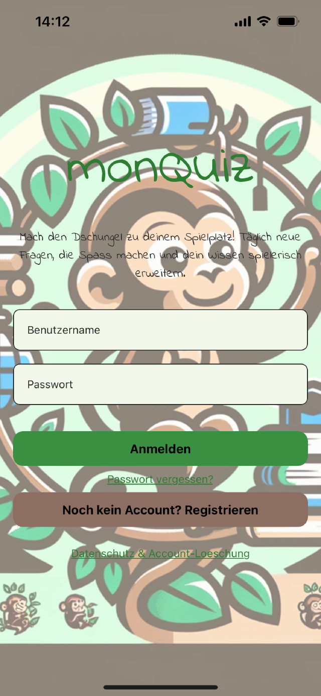 Login-Screen